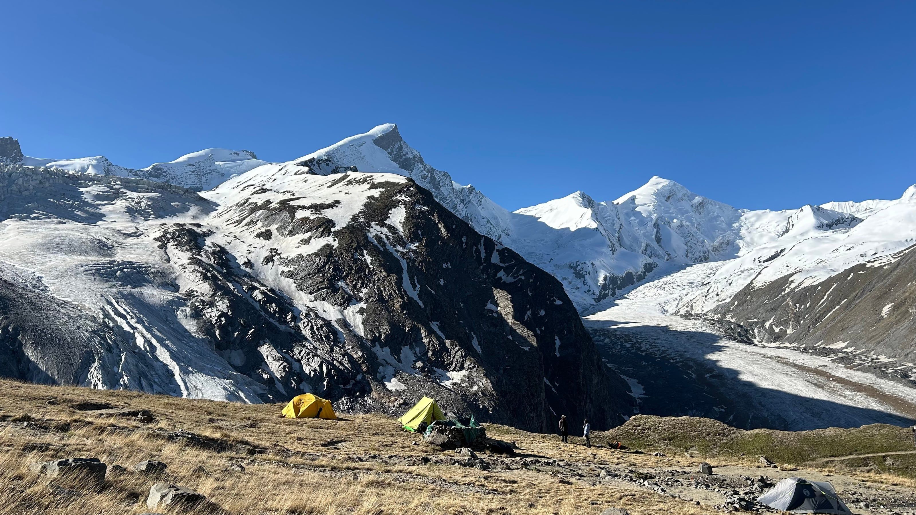 Black Peak Expedition — Base Camp Yellow Tents, Uttarakhand